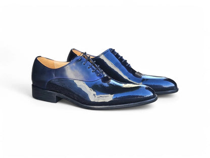 Mix Media Patent Leather Oxford Carrucci