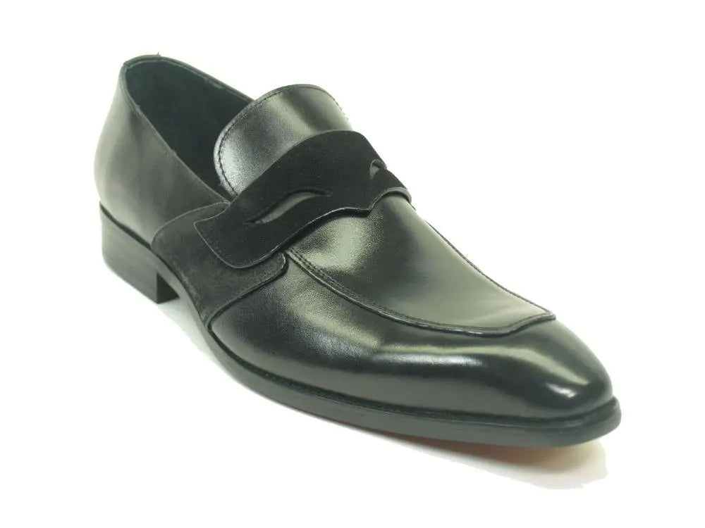 Mixed Media Modern Penny Loafer Carrucci