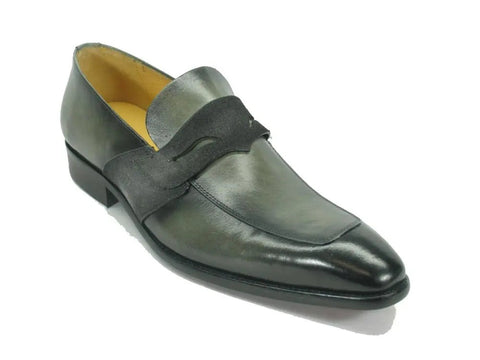 Mixed Media Modern Penny Loafer Carrucci