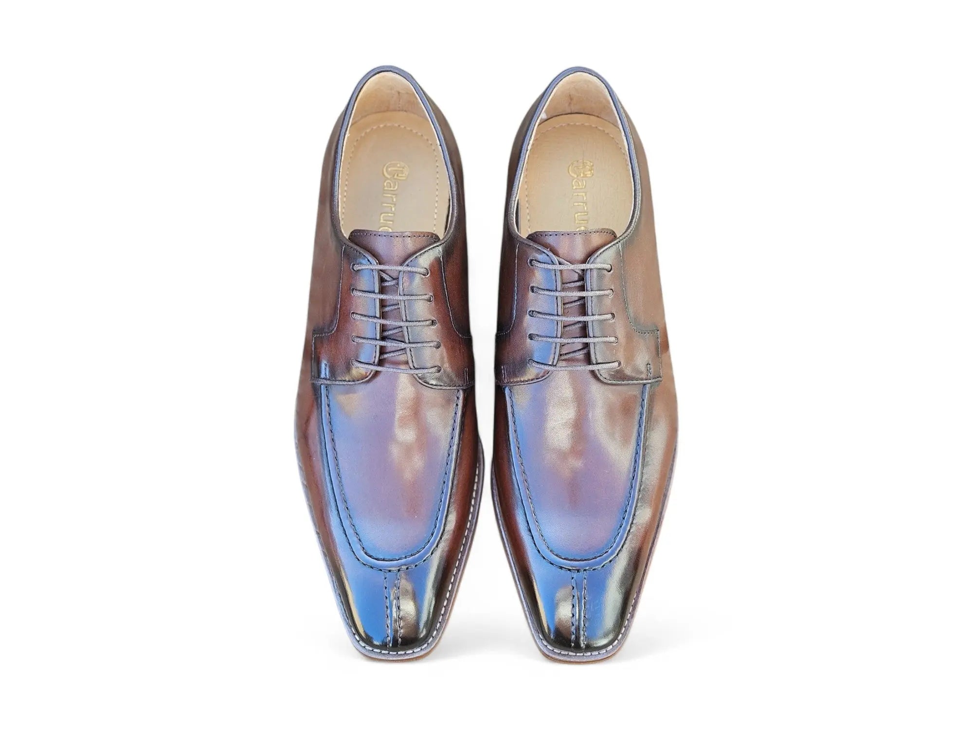 Moc Toe Oxford in Leather Sole