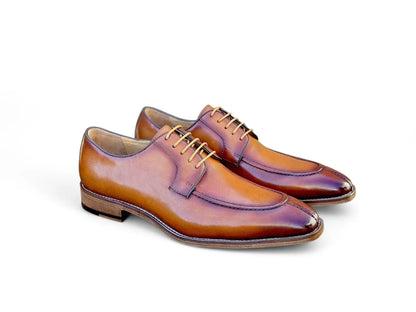Moc Toe Oxford in Leather Sole Carrucci