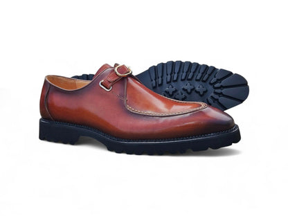 Moc Toe Single Monk Loafer