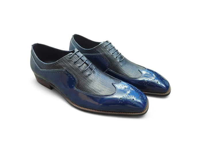 Carrucci Modern Patent Leather Oxford