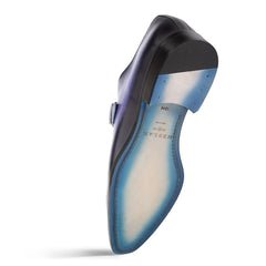 machado-oxford-monk-strap-purple-by-mezlan-made-in-spain-brand - Size: 8m