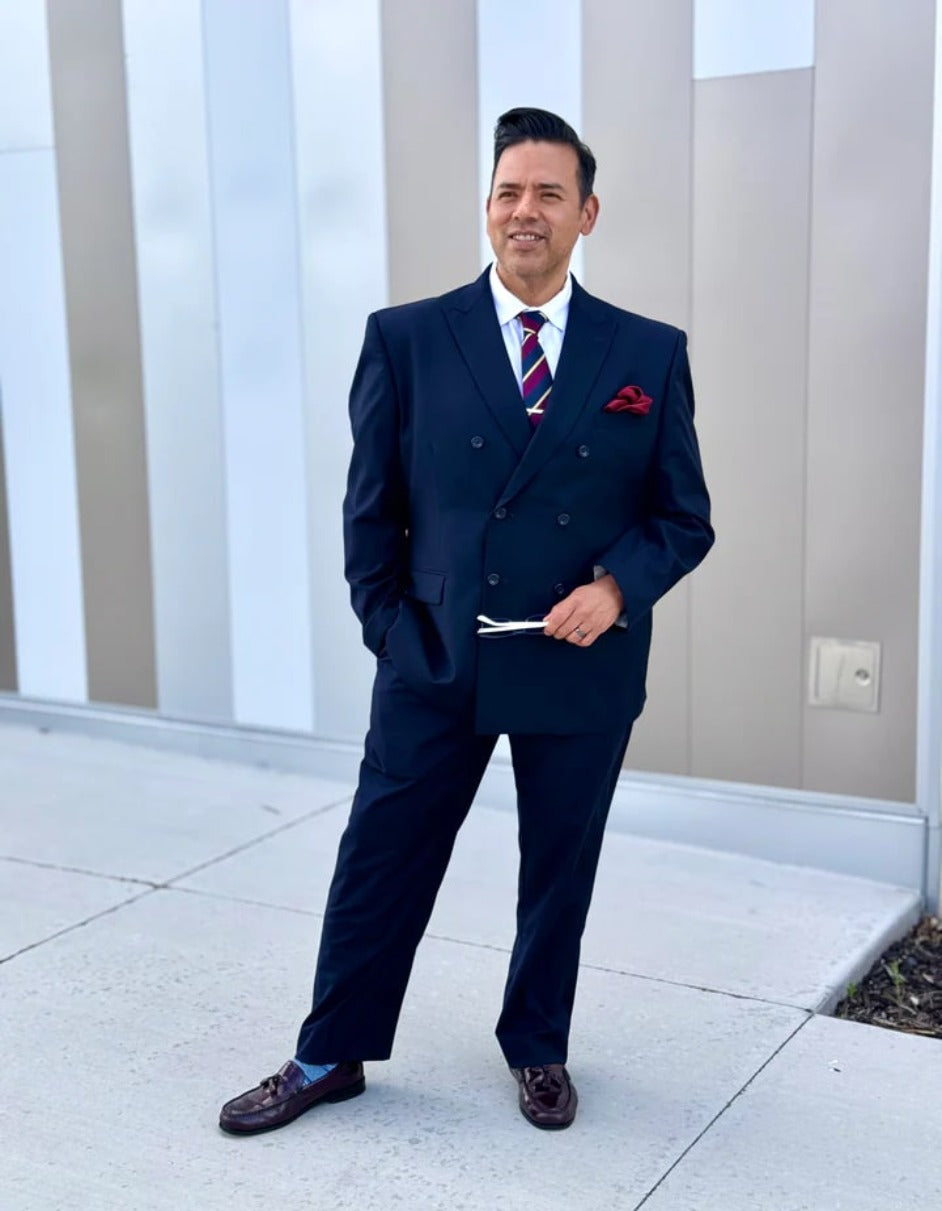 Pleated Suit