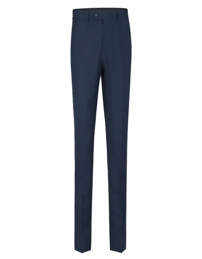 Blue Wedding Tuxedo - Mens Traditional Slim Fit Shawl Navy Blue Collar Tuxedo