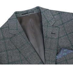 saco-vaquero-western-sport-coat-western-blazer-mens-two-button-classic-fit-wool-sport-coat-blazer-in-brown-olive-gren-windowpane-plaid