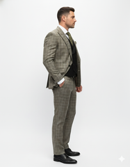 statement-suits-wool-suits-peak-lapel-suits-ticket-pocket-modern-fit-olive-suit