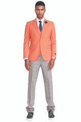 orange-mens-summer-suit-plaid-pants-two-button-vested-style