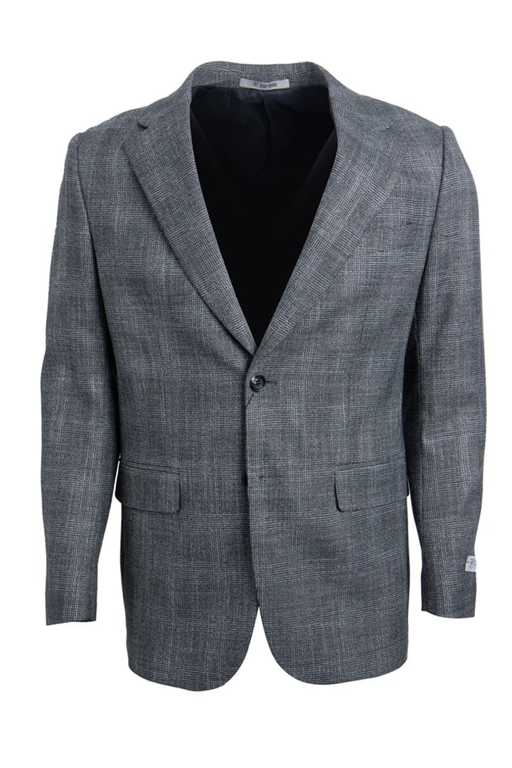Saco vaquero - Western Sport Coat - Western Blazer - Men's Two Button Stacy Adams Glen Plaid Sport Coat Blazer