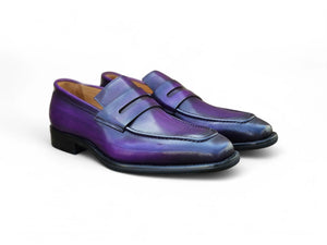 Patina Finished Penny Loafer Carrucci