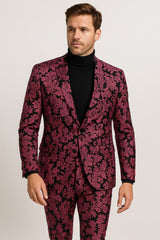 mens-pink-and-black-floral-tuxedo-suit-slim-fit-two-piece-set