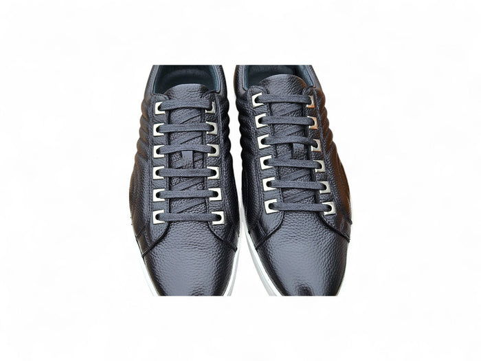 Carrucci Primo Hand Burnished Leather Sneakers
