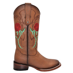 cowgirl-boots-with-red-roses