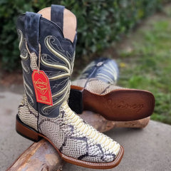 imitation-natural-python-cowboy-boots