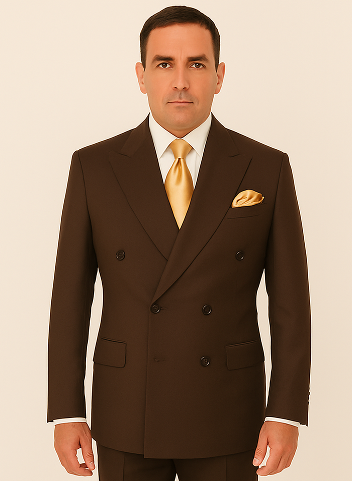 Rossi Man ARTHUR RM2303 Double-Breasted Suit ?? Premium Formalwear for Men