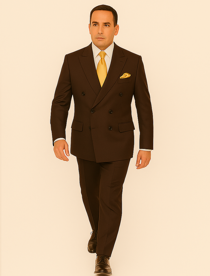 Rossi Man ARTHUR RM2303 Double-Breasted Suit ?? Premium Formalwear for Men