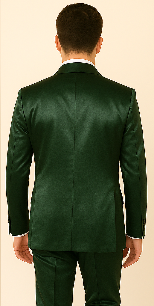 Rossi Man LEO RM1611 Slim Fit 3-Piece Suit for Men | Modern Tailored Formalwear