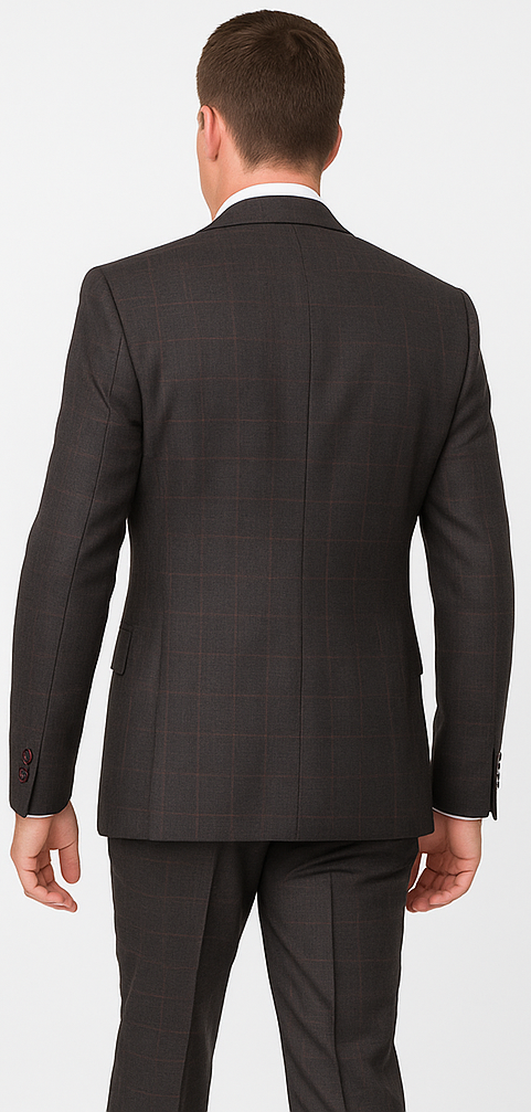 Rossi Man MAX RM1787 Slim Fit 3-Piece Suit ?? Stylish and Elegant Men??s Formalwear
