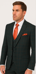 rossi-man-max-rm1788-slim-fit-3-piece-suit-stylish-formalwear-for-men - Size: 