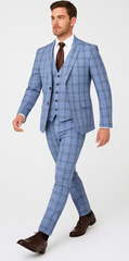 rossi-man-max-rm1822-slim-fit-3-piece-suit-premium-light-blue-brown-plaid-formal-suit-for-men