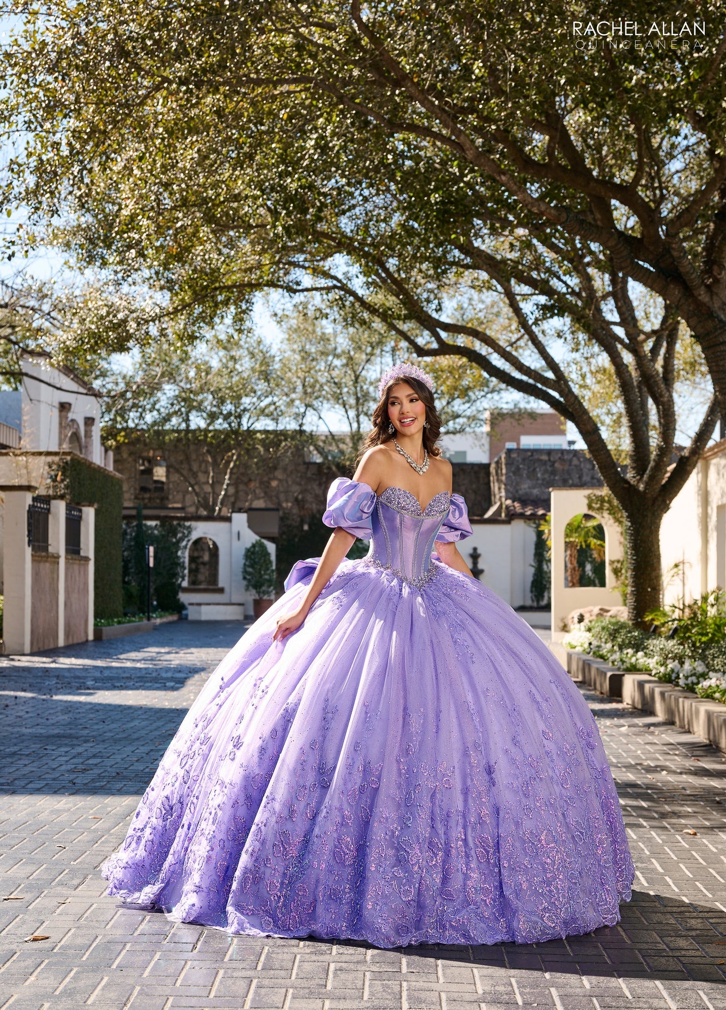 Rachel Allan RQ1142 Beaded Strapless Quinceanera Dress