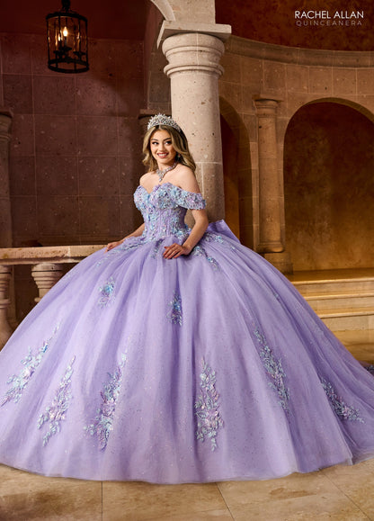 Rachel Allan RQ1153 Off Shoulder Quinceanera Dress