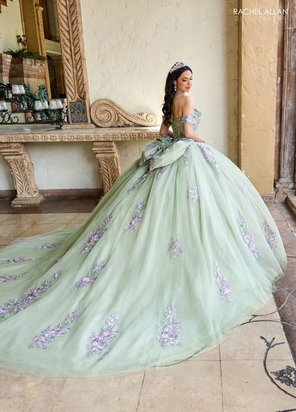 Rachel Allan RQ1153 Off Shoulder Quinceanera Dress