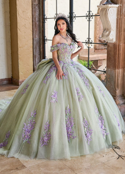 Rachel Allan RQ1153 Off Shoulder Quinceanera Dress