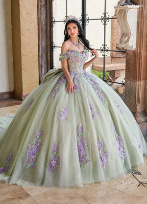 Rachel Allan RQ1153 Off Shoulder Quinceanera Dress