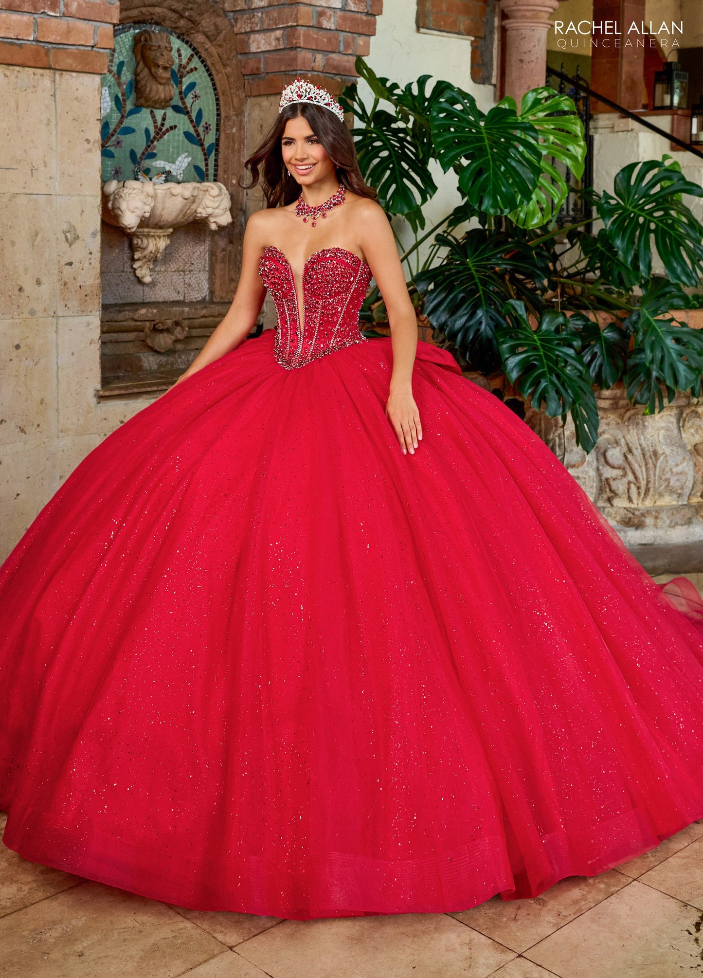 Rachel Allan RQ1156 Strapless Quinceanera Dress