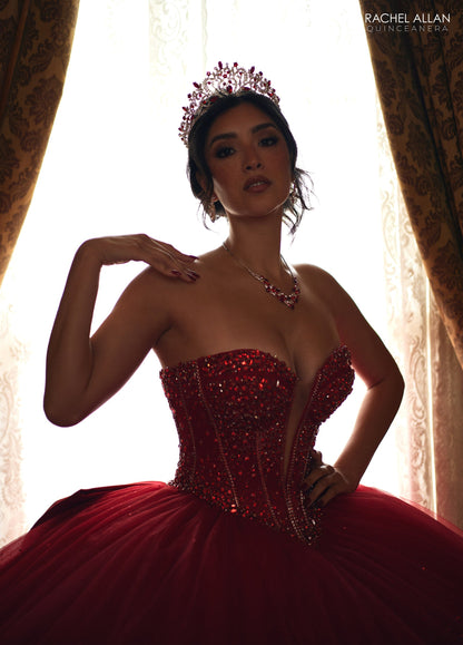 Rachel Allan RQ1156 Strapless Quinceanera Dress