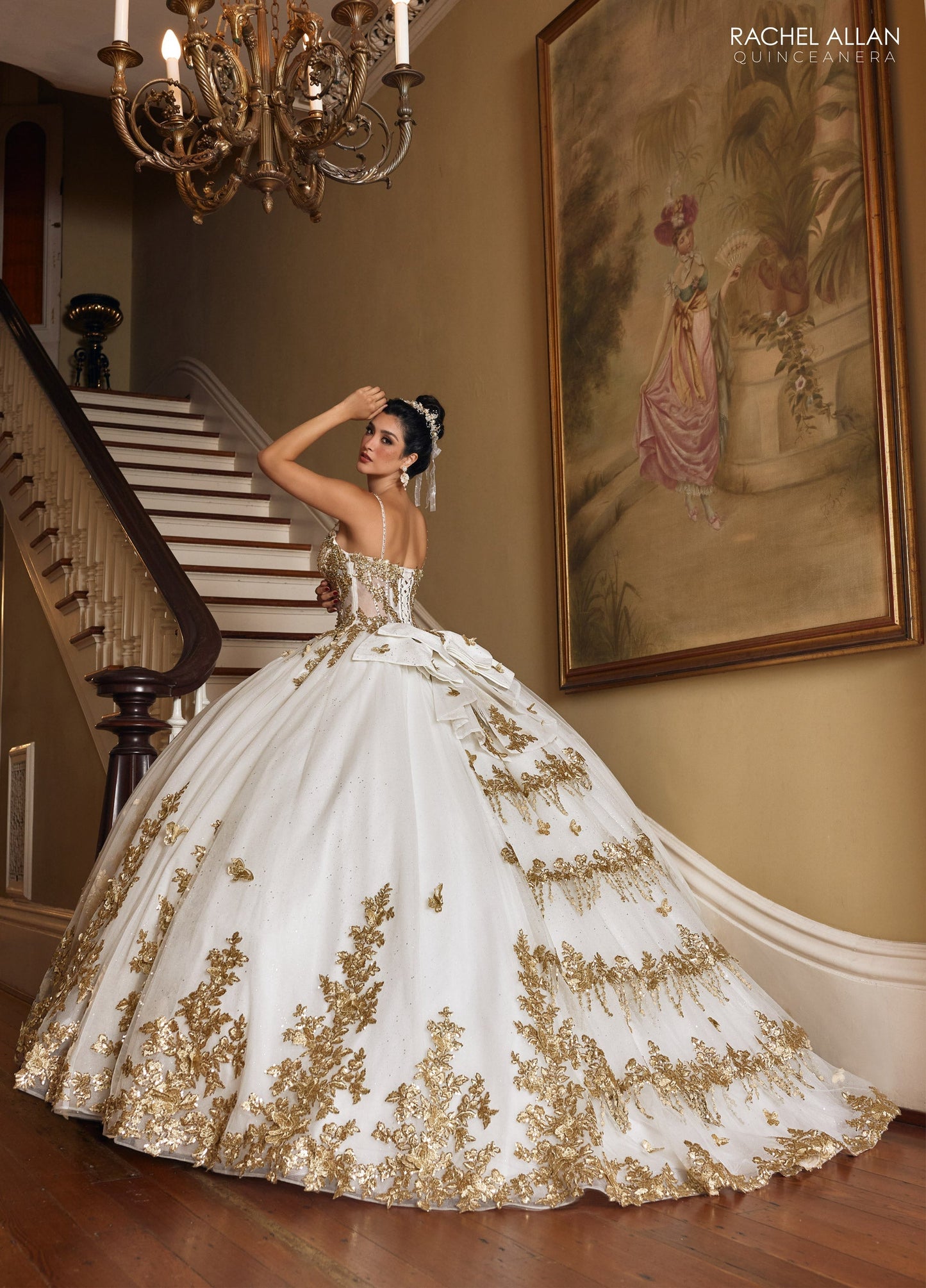 Rachel Allan RQ1158 Sleeveless Quinceanera Dress