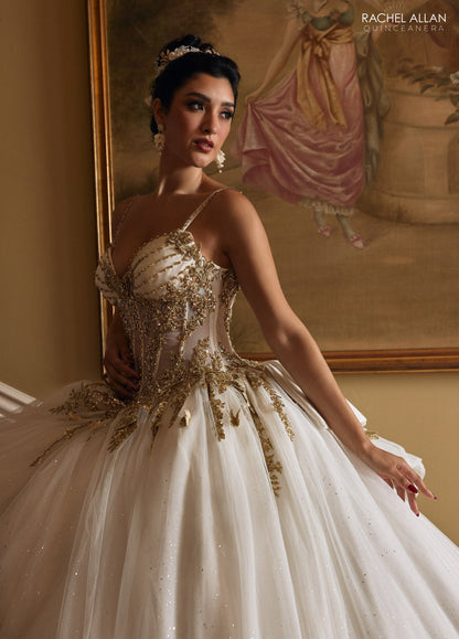 Rachel Allan RQ1158 Sleeveless Quinceanera Dress