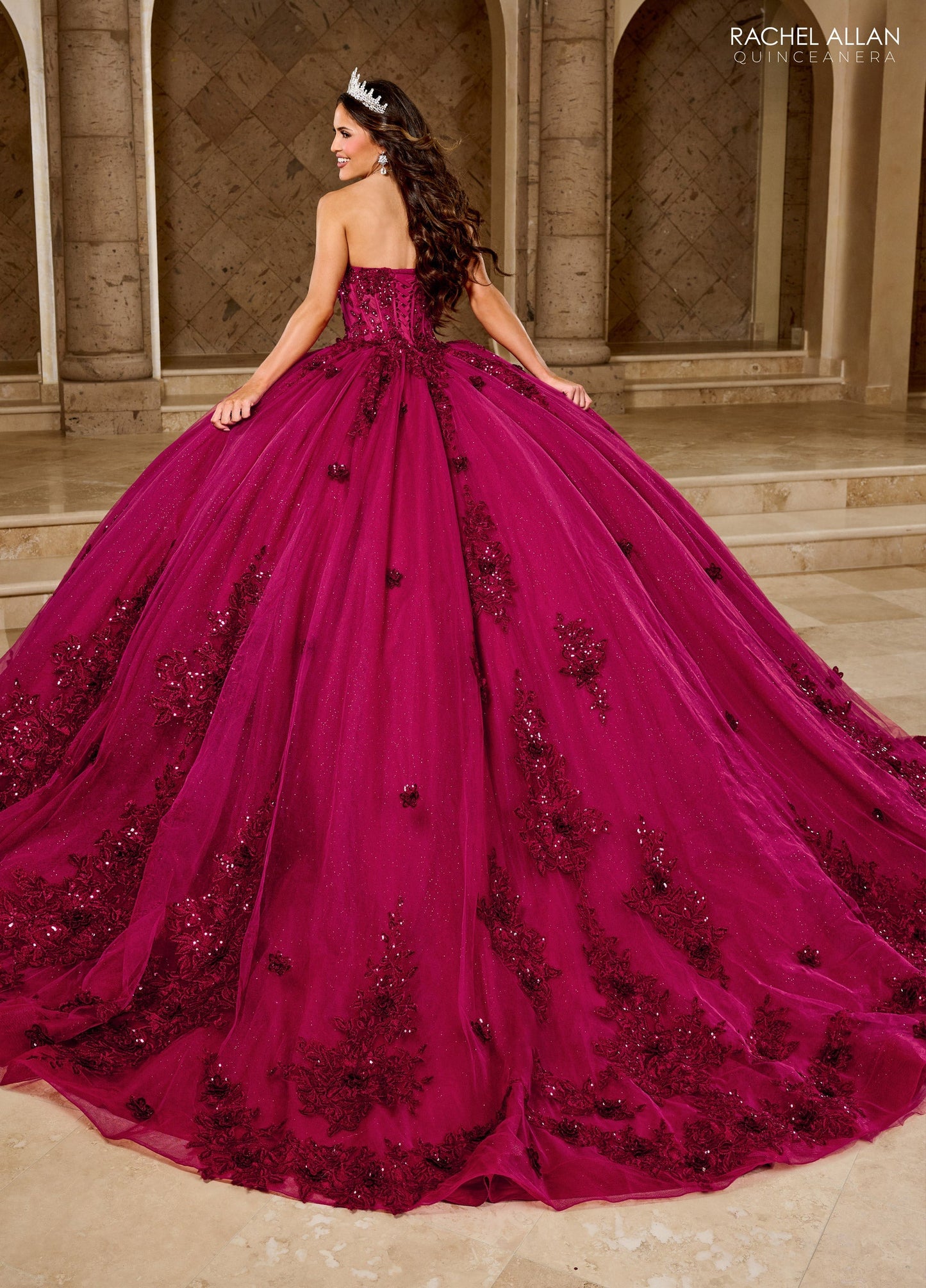 Rachel Allan RQ1163 Strapless Quinceanera Dress
