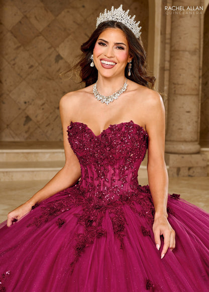 Rachel Allan RQ1163 Strapless Quinceanera Dress