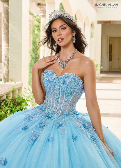 Rachel Allan RQ1163 Strapless Quinceanera Dress