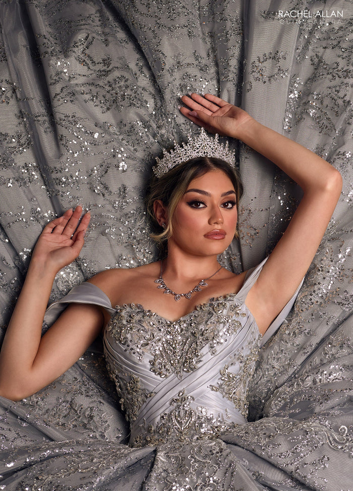 Rachel Allan RQ2194 Off Shoulder Quinceanera Dress