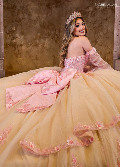 Rachel Allan RQ2196 Strapless Corset Quinceanera Dress