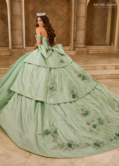 Rachel Allan RQ2210 Off Shoulder Quinceanera Dress