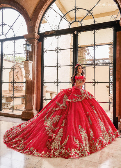 Rachel Allan RQ3137 Off Shoulder Quinceanera Dress