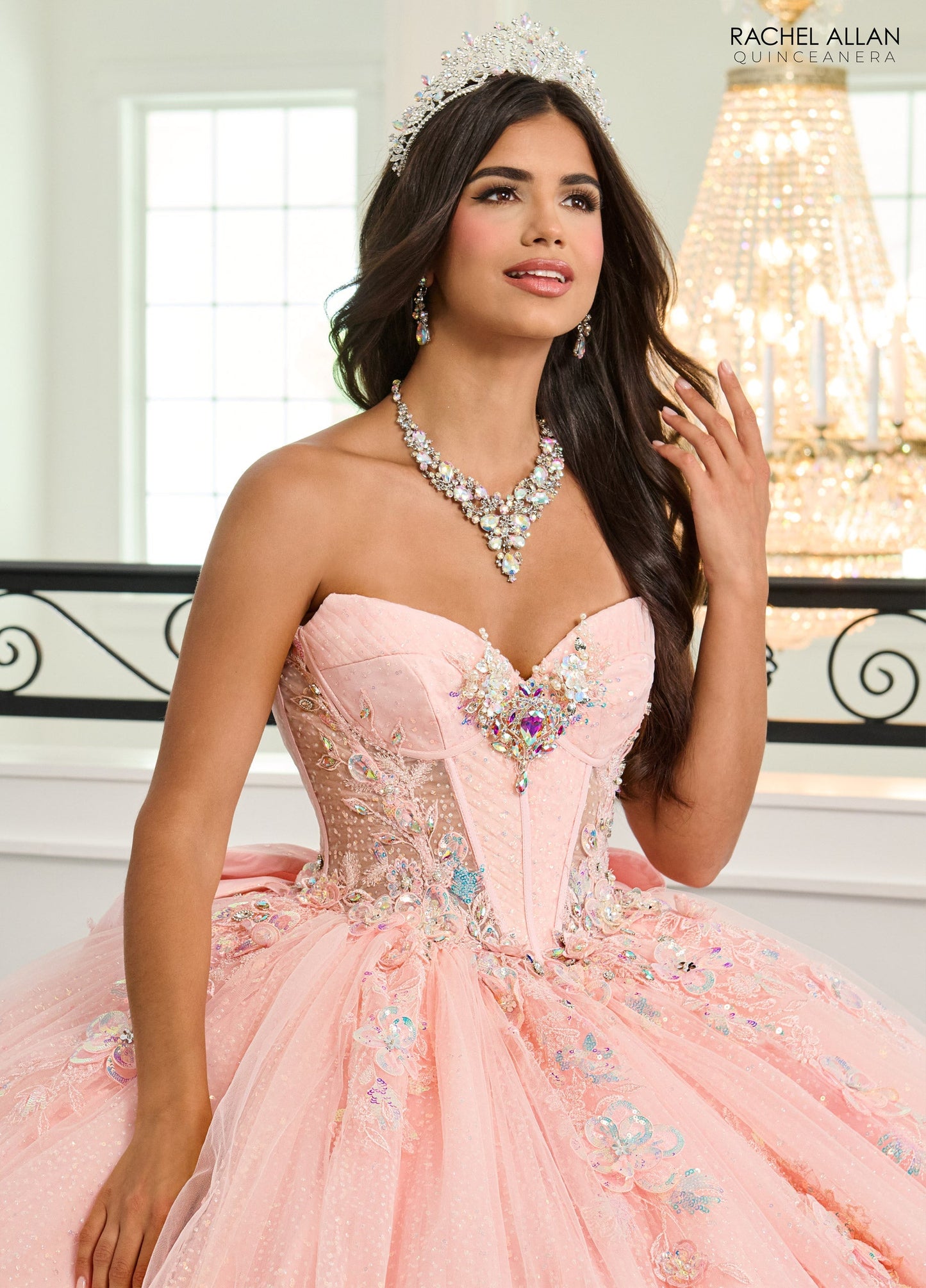 Rachel Allan RQ3154 Off Shoulder Quinceanera Dress