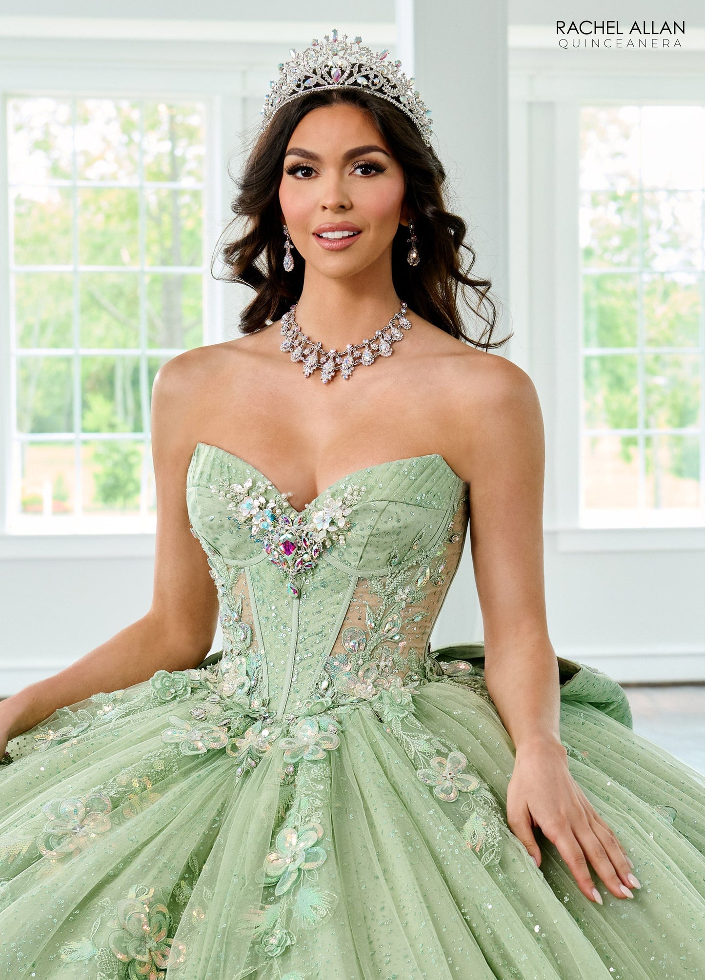 Rachel Allan RQ3154 Off Shoulder Quinceanera Dress
