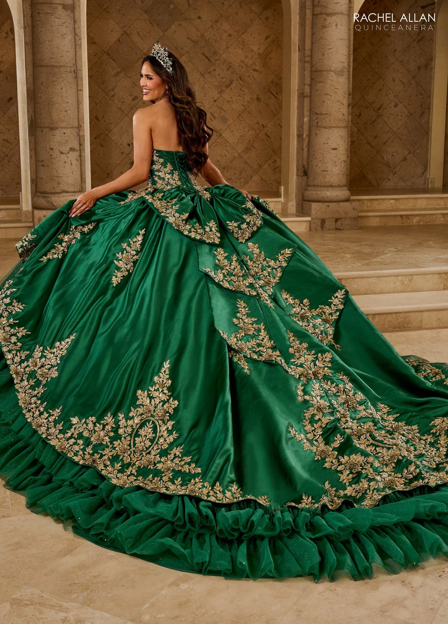Rachel Allan RQ5010 Charro Strapless Quinceanera Dress