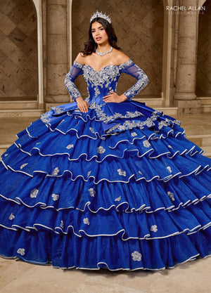 Rachel Allan RQ5012 Ruffled Charro Quinceanera Dress