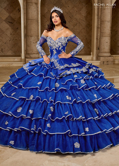 Rachel Allan RQ5012 Ruffled Charro Quinceanera Dress