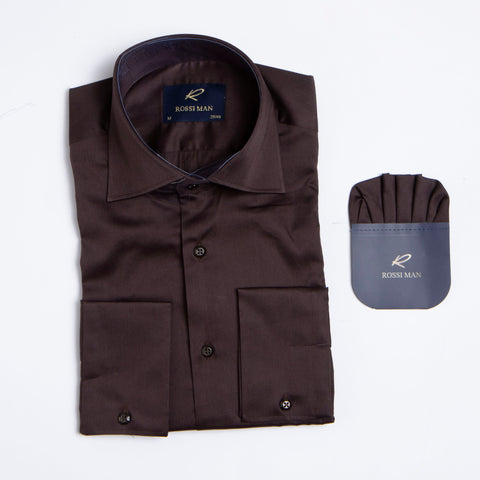 Rossi Man Shirt ƒ?? RS1 Style in Brown