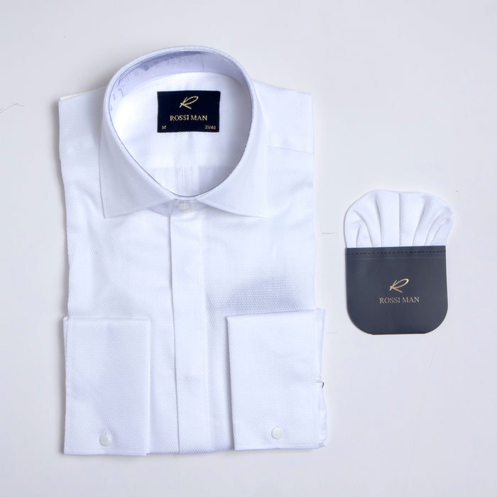 Rossi Man Men's Shirt RS3 Style in White