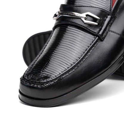 Marco Di Milano Ravello Black Leather Oxford Dress Shoe
