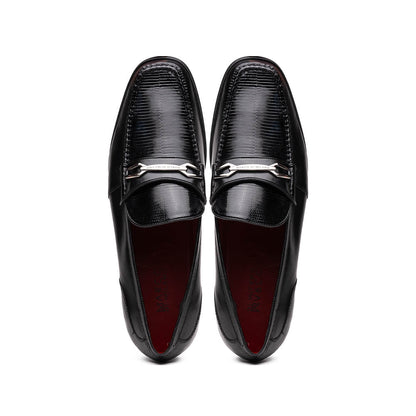 Marco Di Milano Ravello Black Leather Oxford Dress Shoe